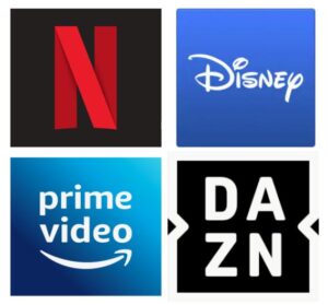 Netflix Disney DAZN Prime